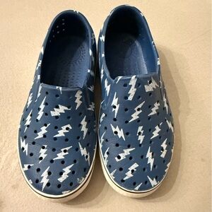 Native “Miles” Blue Lightning Shoes